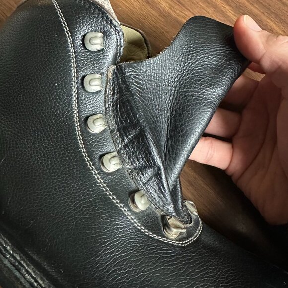 Reinforced Toe Vibram Lug Sole Leather Boots main image 7
